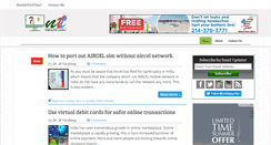 Desktop Screenshot of newbietechtips.com
