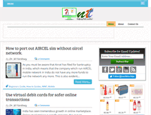 Tablet Screenshot of newbietechtips.com